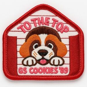 Girl Scouts 1999 Cookie Selling Embroidered Patch